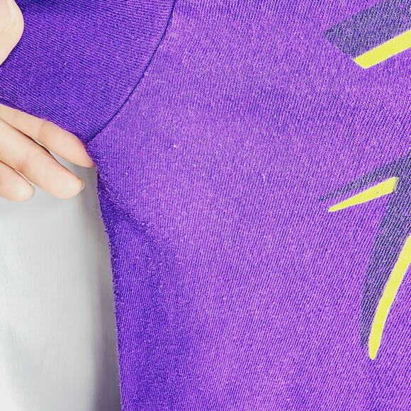 Prince Purple Women's Short Sleeve T-Shirt Prince on a Motorcycle Small - Picture 6 of 7